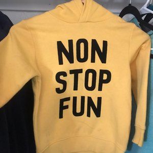 H&M youth hoodie size US 4-6 Y Bright yellow